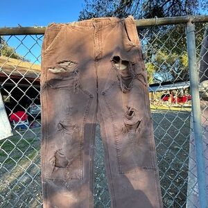 Carhartt Tan Denim Pants